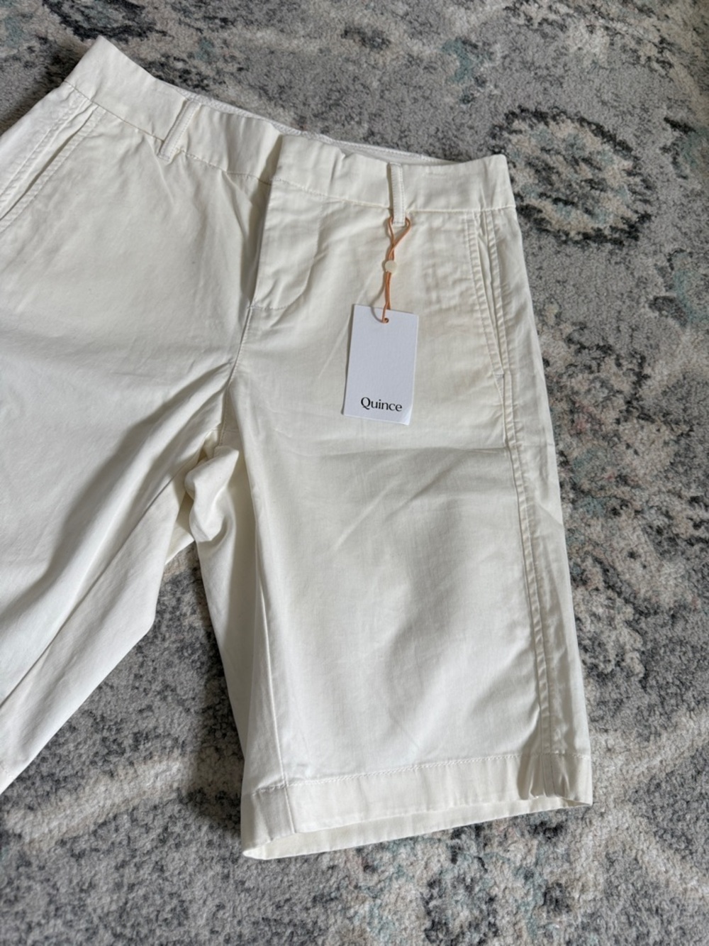 Quince Organic Cotton Stretch Bermuda Shorts - Picture 3 of 10